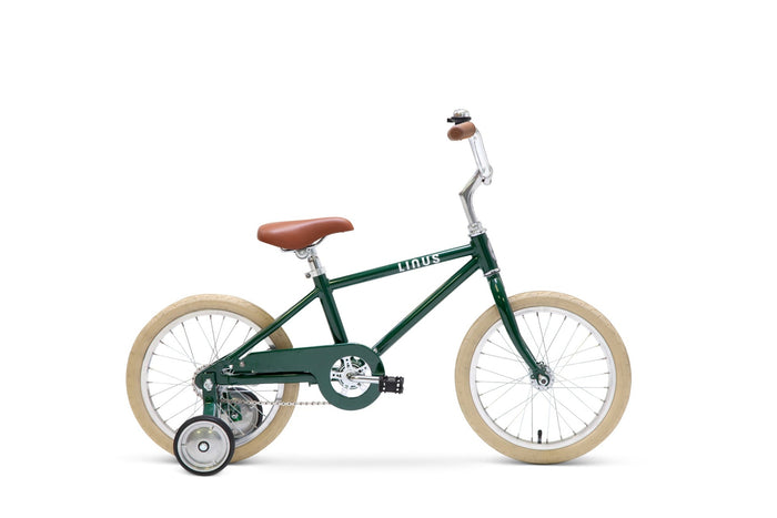linus Lil' Roadster 16" Kids Bike Green & Blue – Linus