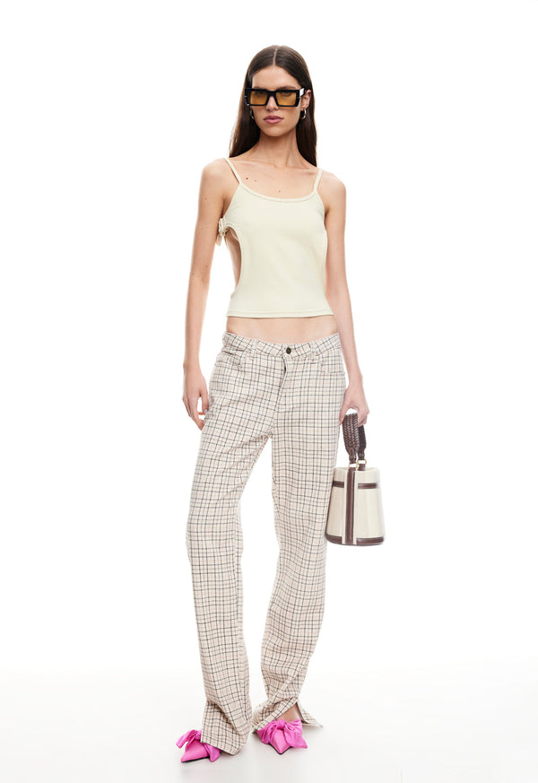 Lioness ALABAMA JEANS ALMOND PLAID