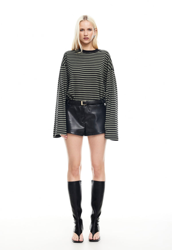 Lioness BLOOM LONG SLEEVE FOREST STRIPE