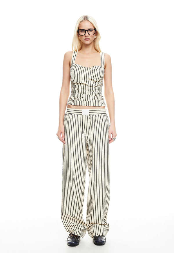 Lioness COBAIN PANT CREAM STRIPE