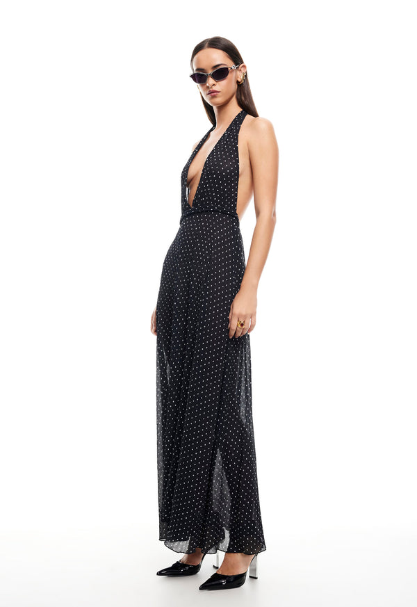 lioness DISTRICT MAXI ONYX POLKA