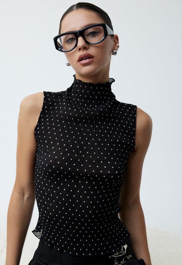 Lioness FORD TOP ONYX POLKA