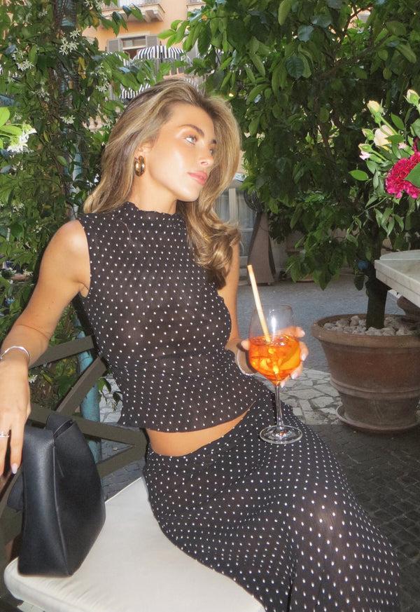 lioness FORD TOP ONYX POLKA