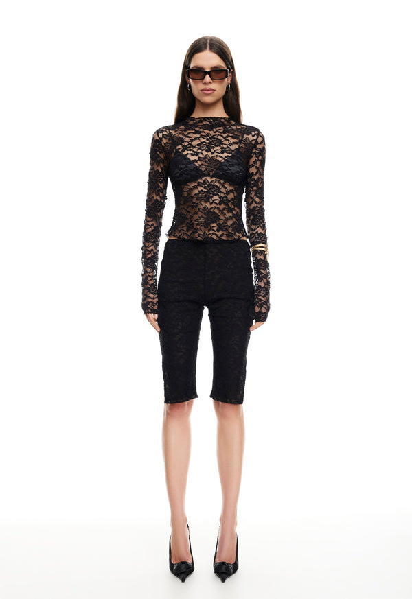 lioness HAMPTONS LONG SLEEVE NOIR