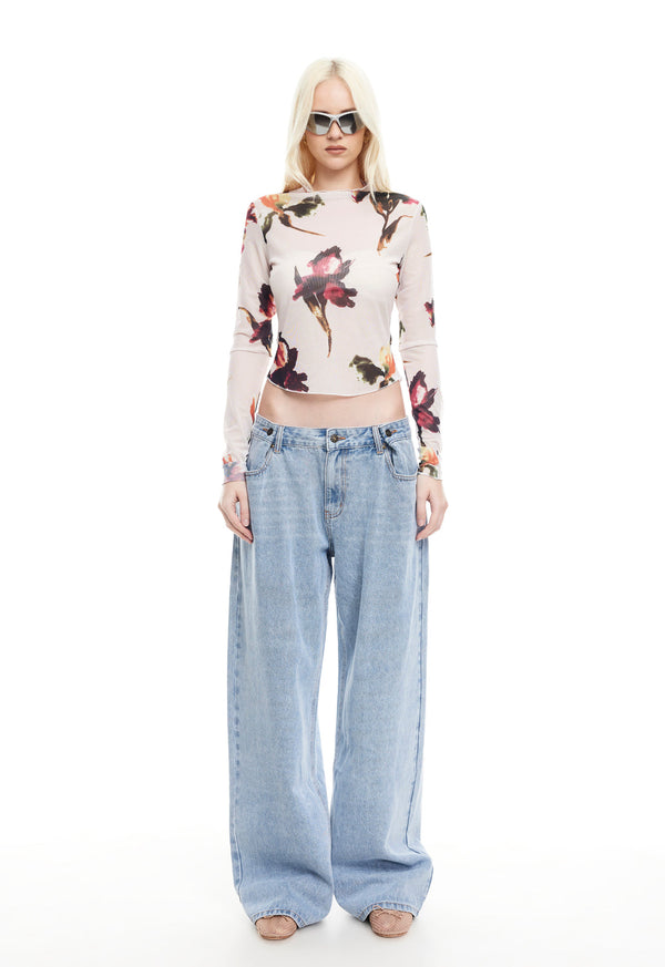 lioness HAMPTONS LONG SLEEVE PORCELAIN FLORAL