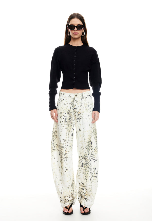 Lioness HEAD IN THE CLOUDS CARDIGAN ONYX