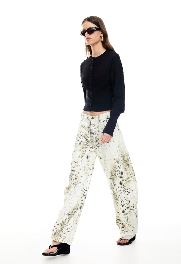 Lioness HEAD IN THE CLOUDS CARDIGAN ONYX