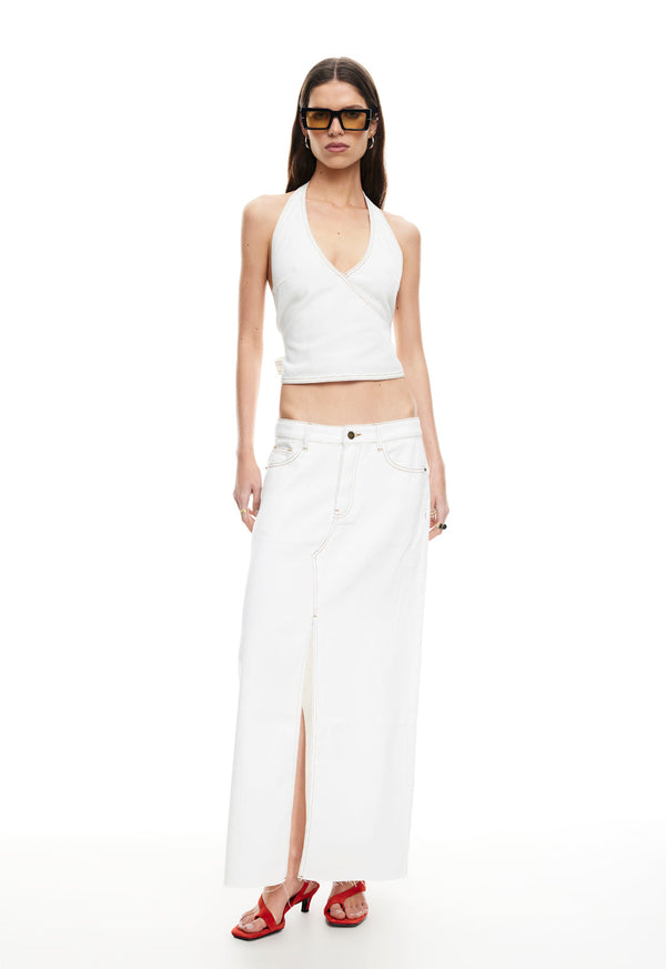 Lioness HEARTBREAK HALTER PORCELAIN