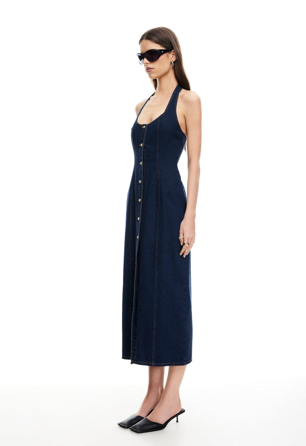 Lioness KENNY MAXI DRESS INDIGO