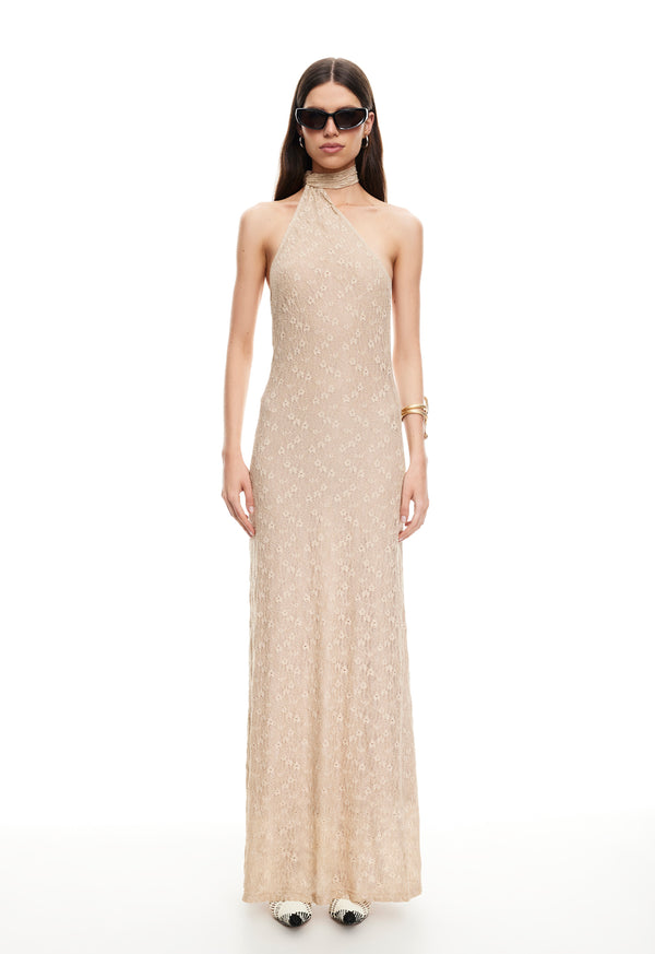 Lioness LUX LACE MAXI TAUPE