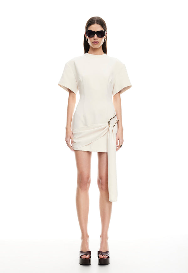 lioness MARTINI MINI DRESS EGGNOG