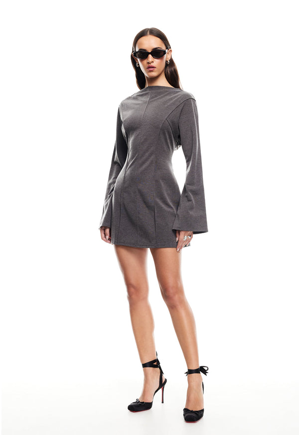 lioness MARYLIN MINI DRESS GREY