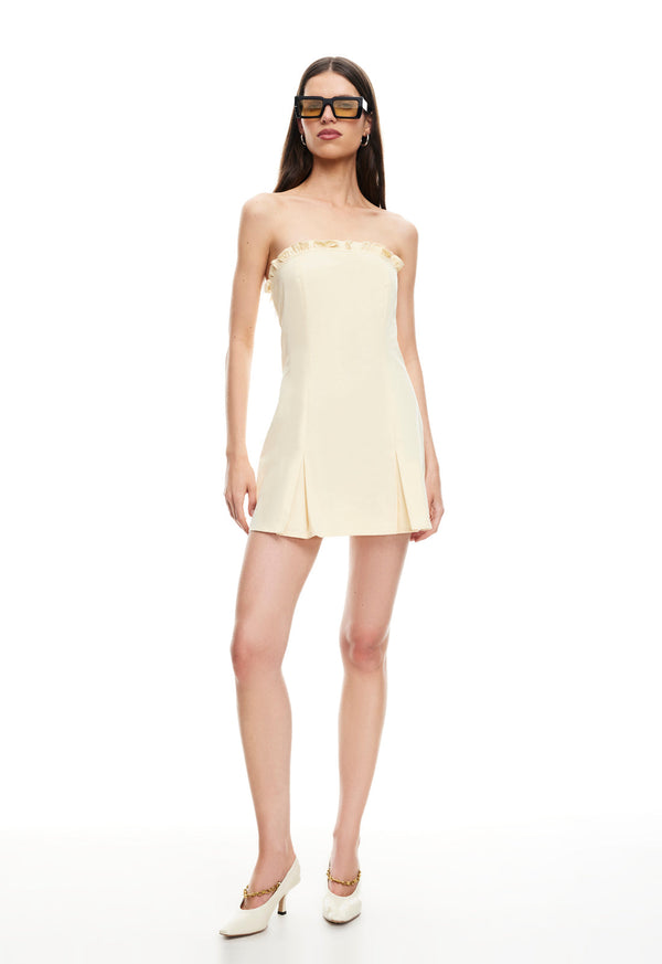 lioness NAUTICA MINI DRESS LEMONTINI