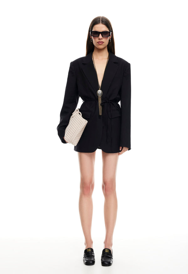 lioness OLYMPIA BLAZER DRESS NOIR
