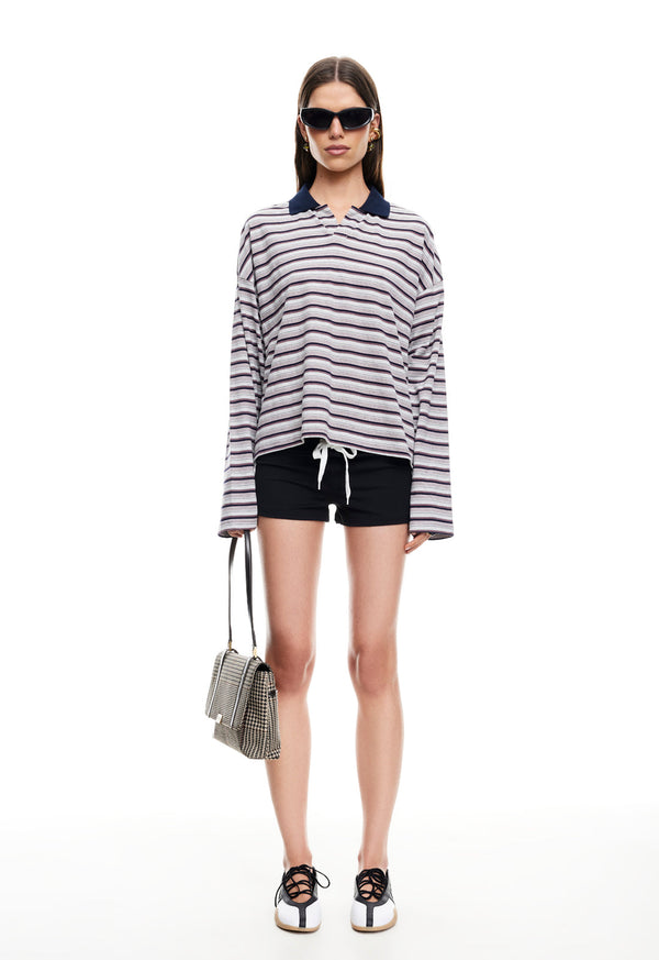 Lioness REBELS JERSEY NOIR STRIPE