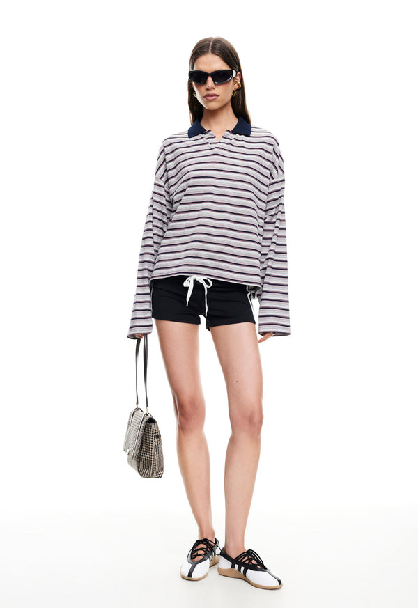 lioness REBELS JERSEY NOIR STRIPE