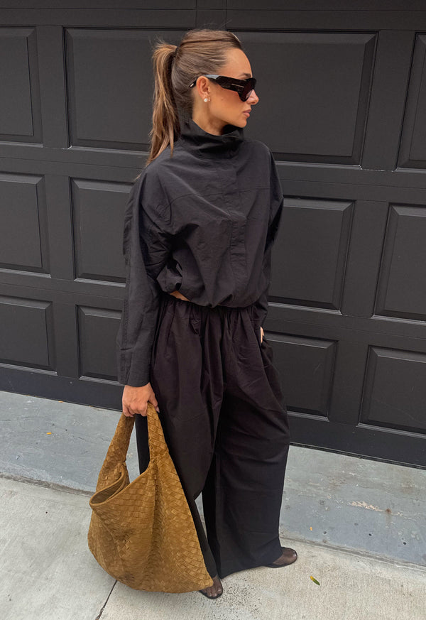 Lioness SHORELINE WINDBREAKER NOIR