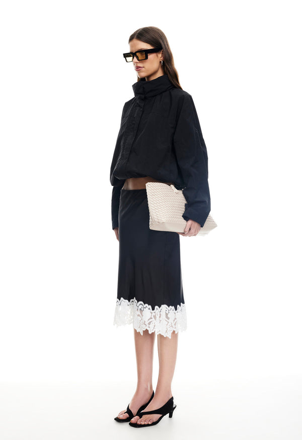 Lioness SHORELINE WINDBREAKER NOIR