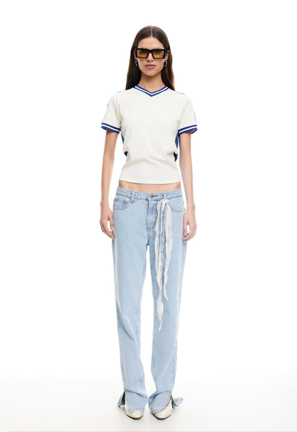 Lioness STARLET TEE MIDNIGHT STRIPE