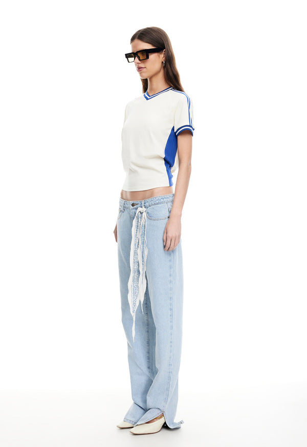 Lioness STARLET TEE MIDNIGHT STRIPE