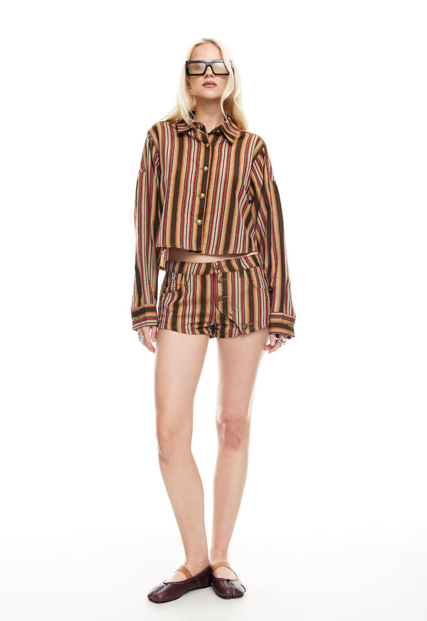 Lioness SUNDRENCHED SHIRT VINTAGE STRIPE