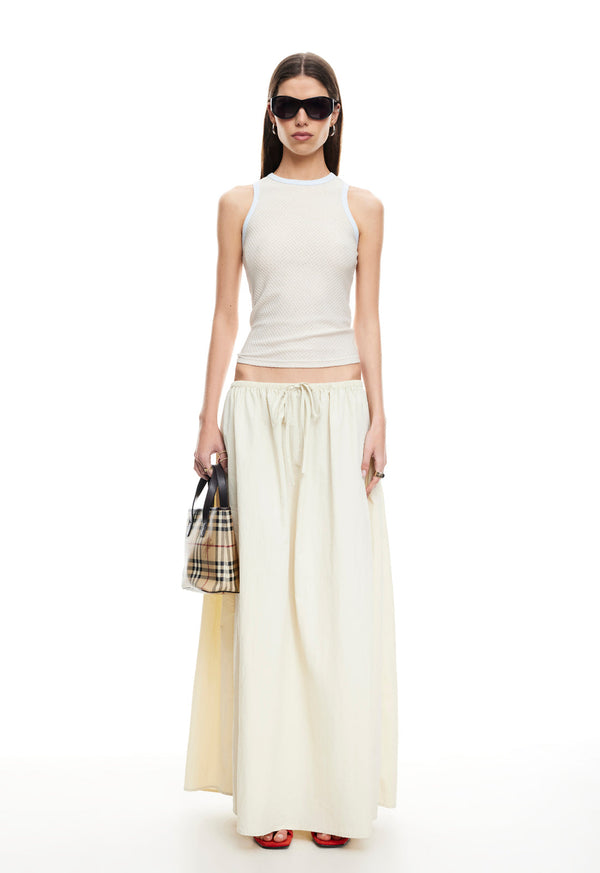 Lioness SWEET ESCAPE MAXI SKIRT OYSTER
