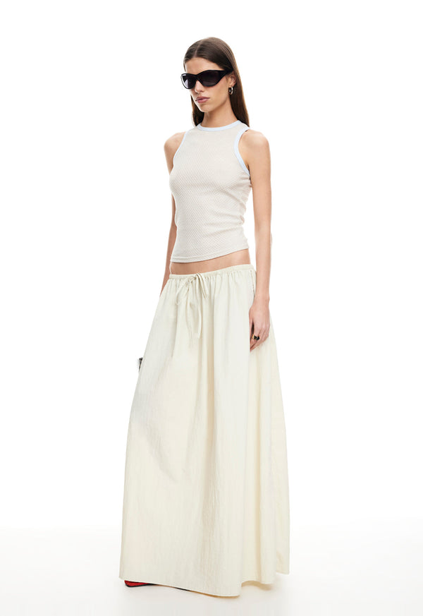 Lioness SWEET ESCAPE MAXI SKIRT OYSTER