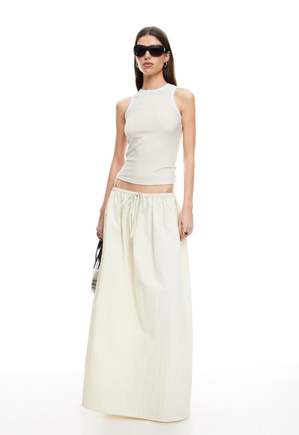lioness SWEET ESCAPE MAXI SKIRT OYSTER