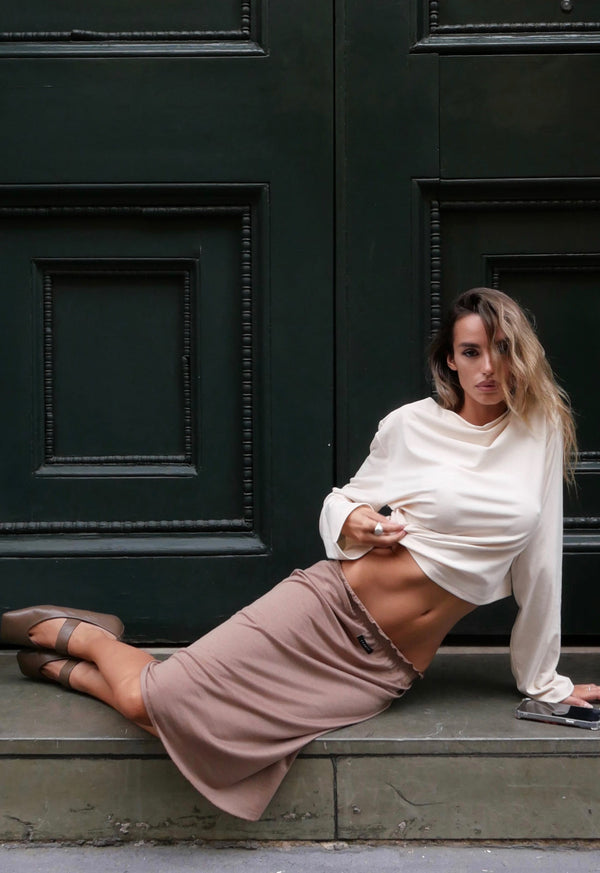 Lioness TIDAL LONG SLEEVE IVORY