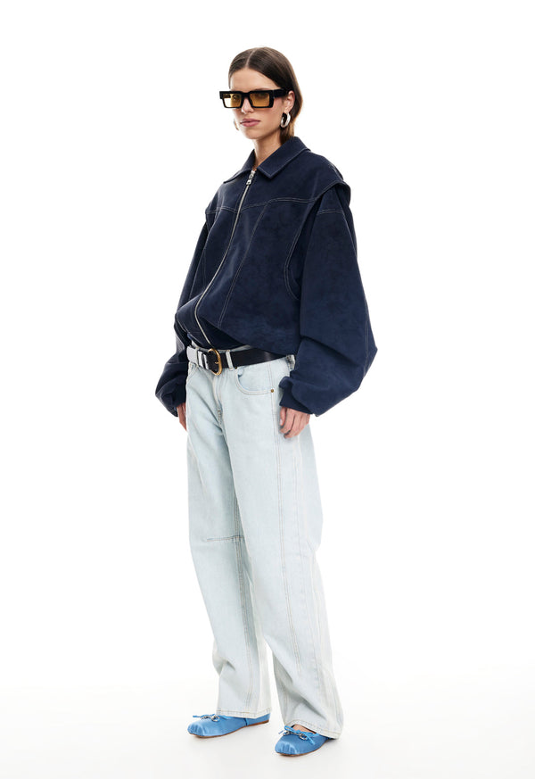 Lioness VISTA BOMBER WASHED NAVY