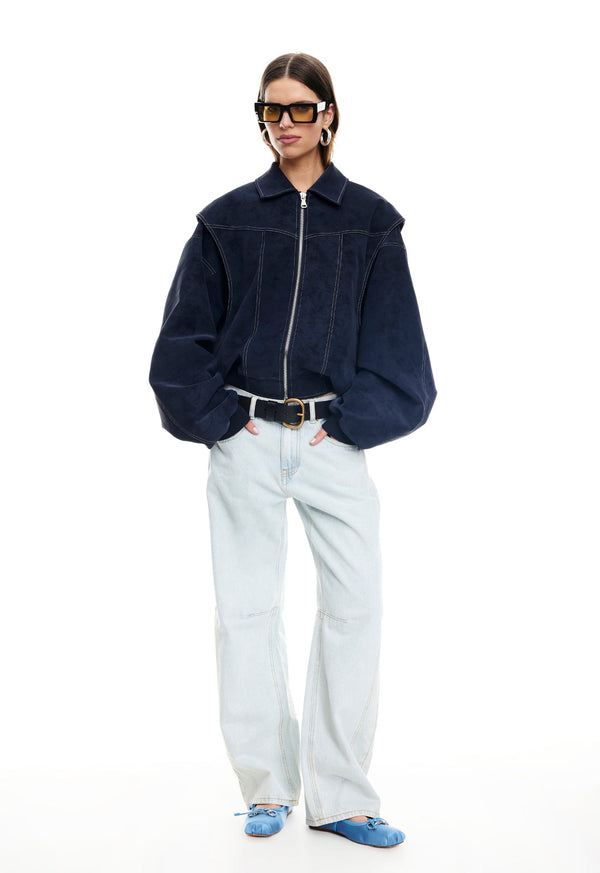 Lioness VISTA BOMBER WASHED NAVY