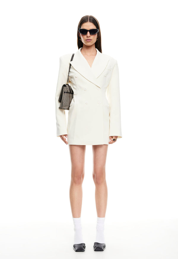 lioness WIMBELDON MINI DRESS CREAM