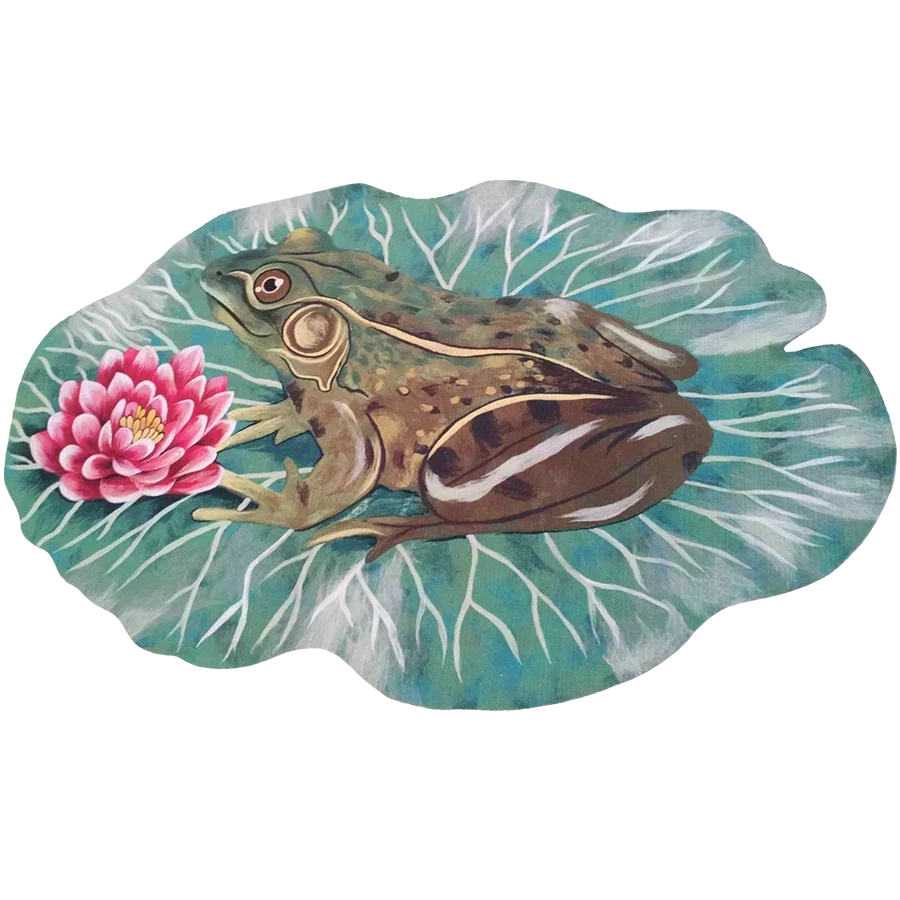 liora manne Frog Lotus Green