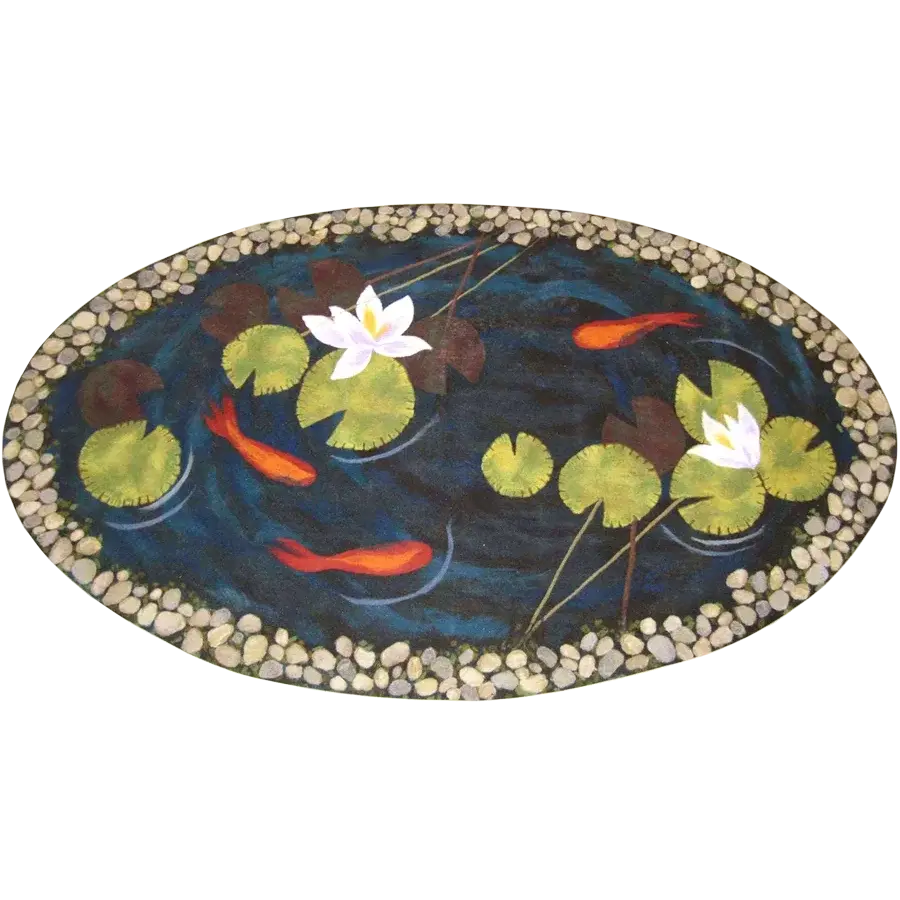 liora manne Koi Pond Blue