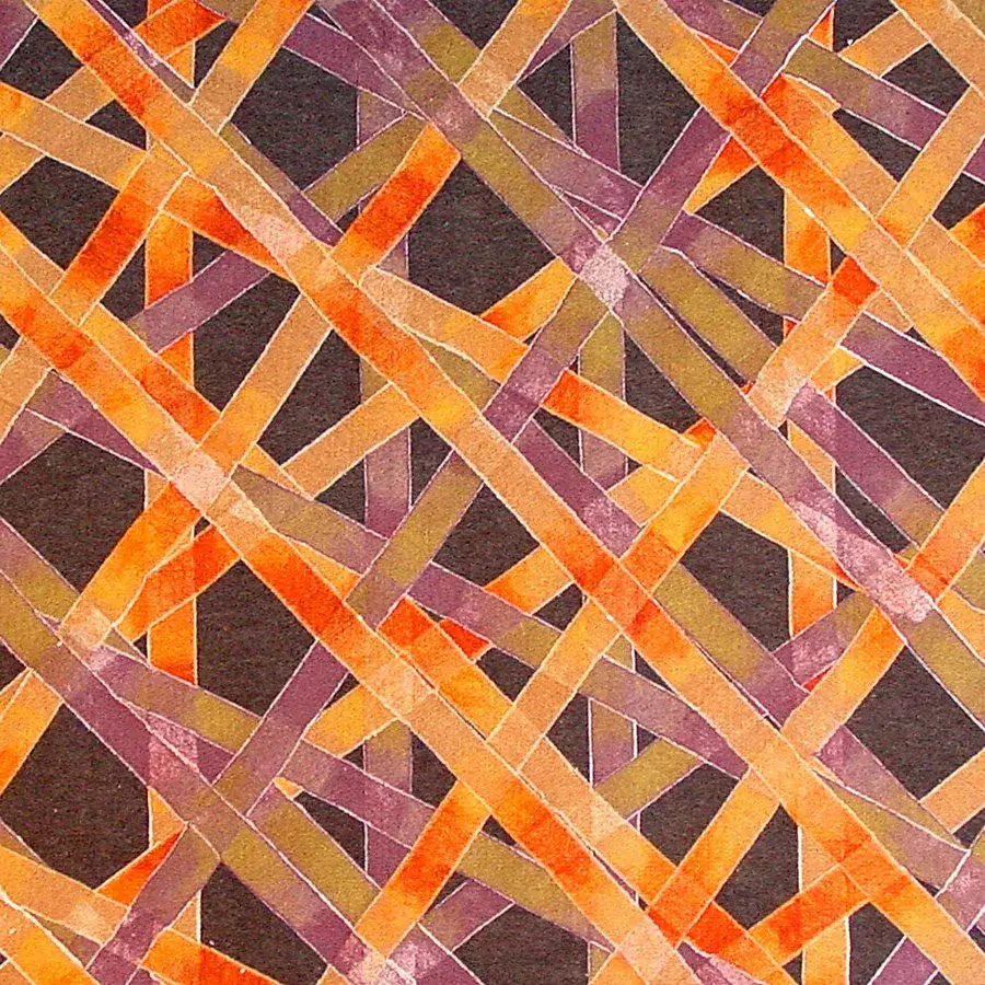 liora manne Painted Lattice