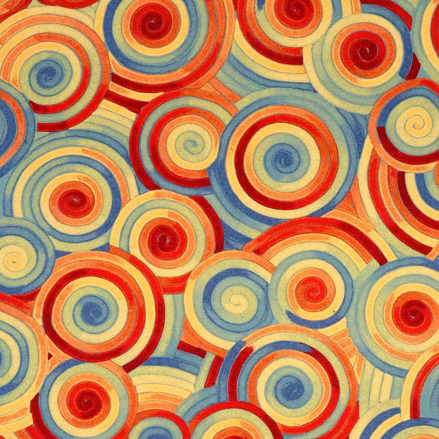 liora manne Painted Spiral