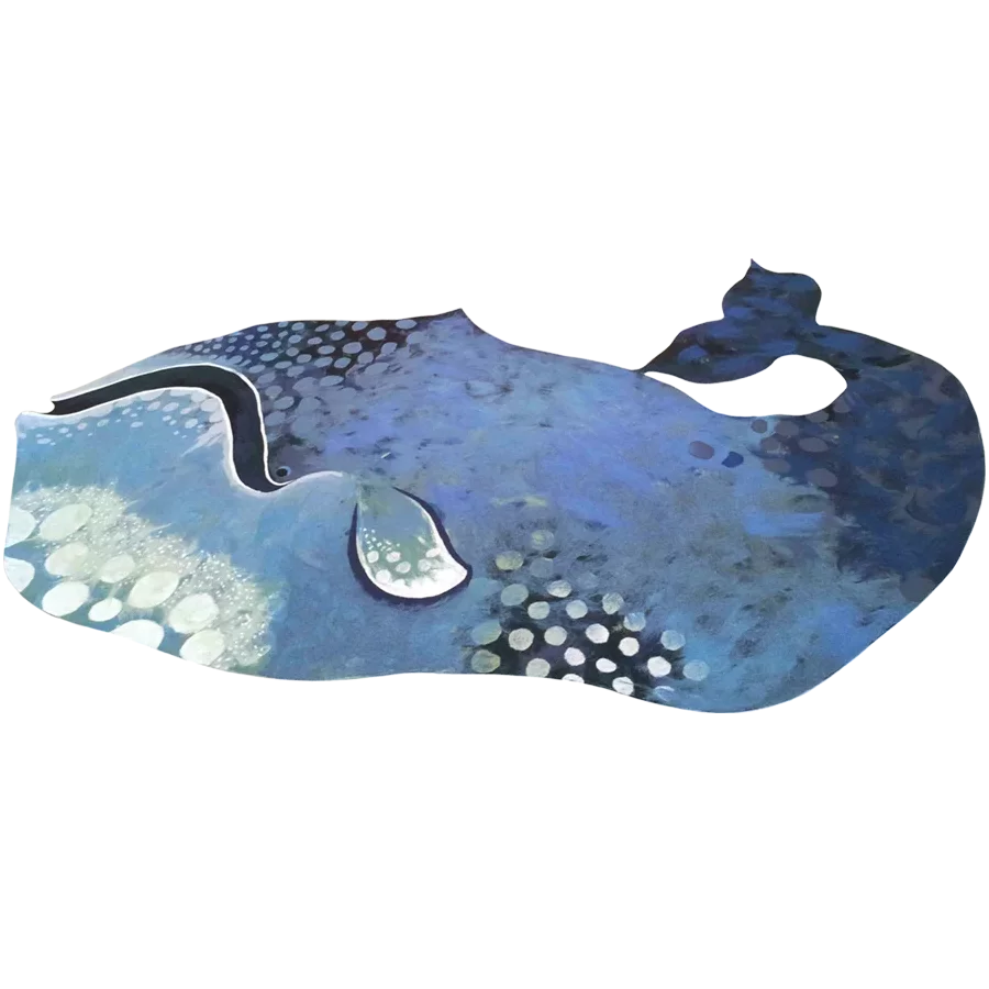 liora manne Whale Blue