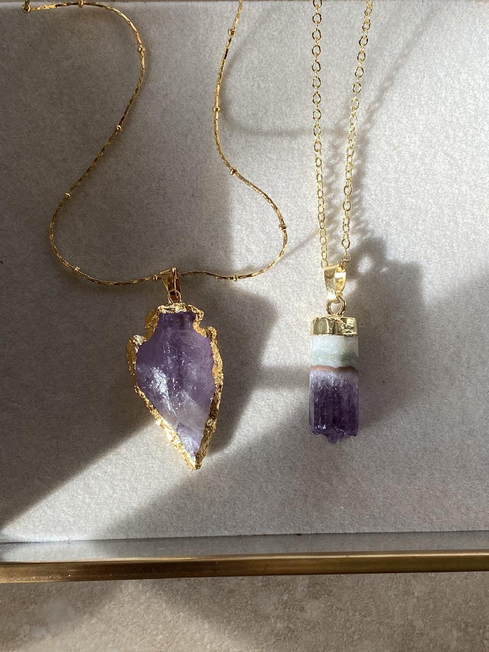 Liou Amethyst Nirvana Necklace