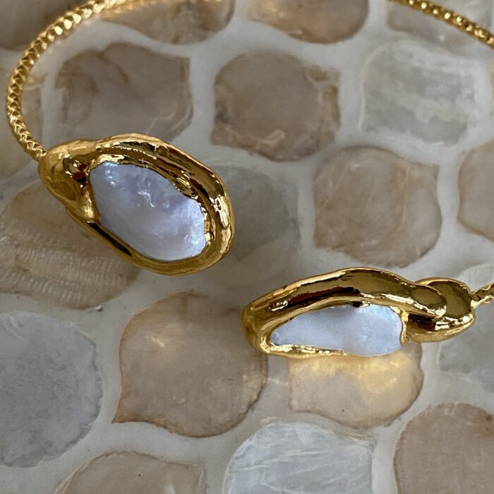 Liou Ayla Pearl Bangle