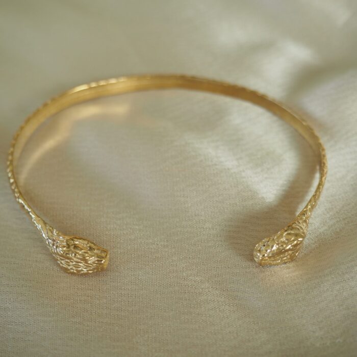 Liou Boa Gold Snake Bangle
