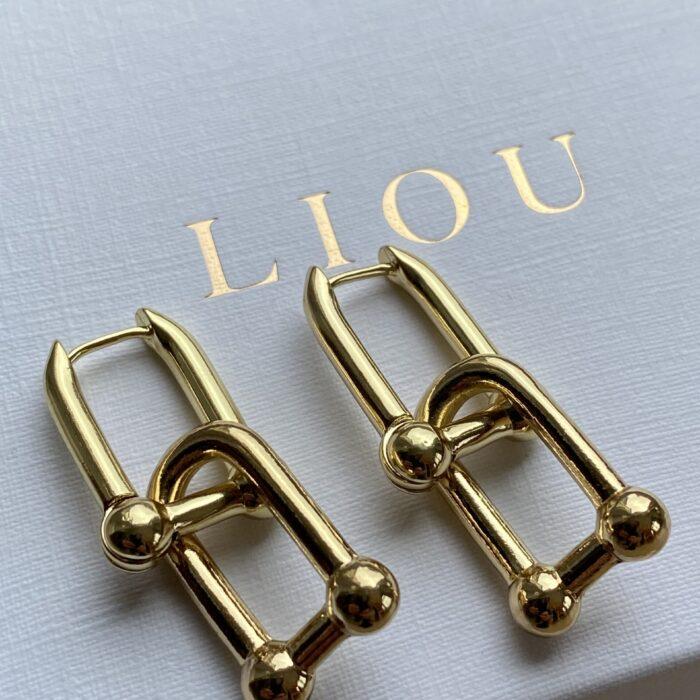 liou Classic Link Earrings