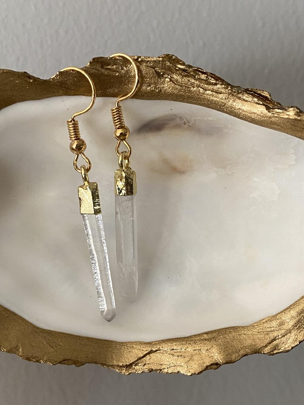 Liou Crystal Drop Earrinhgs