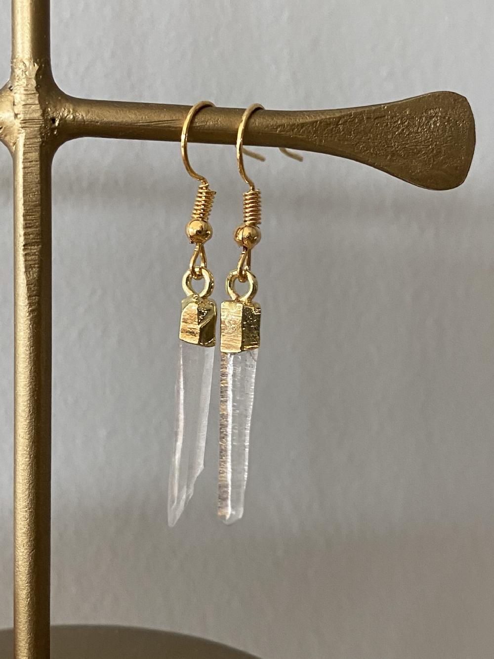 liou Crystal Drop Earrinhgs