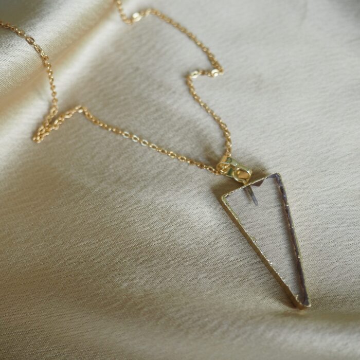 Liou Crystal Ice Slice Necklace