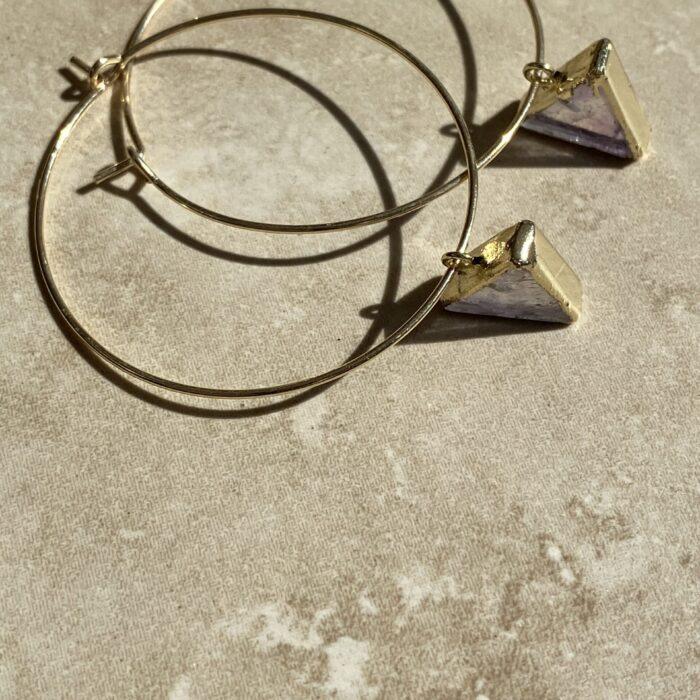 Liou Issa Rose Hoops