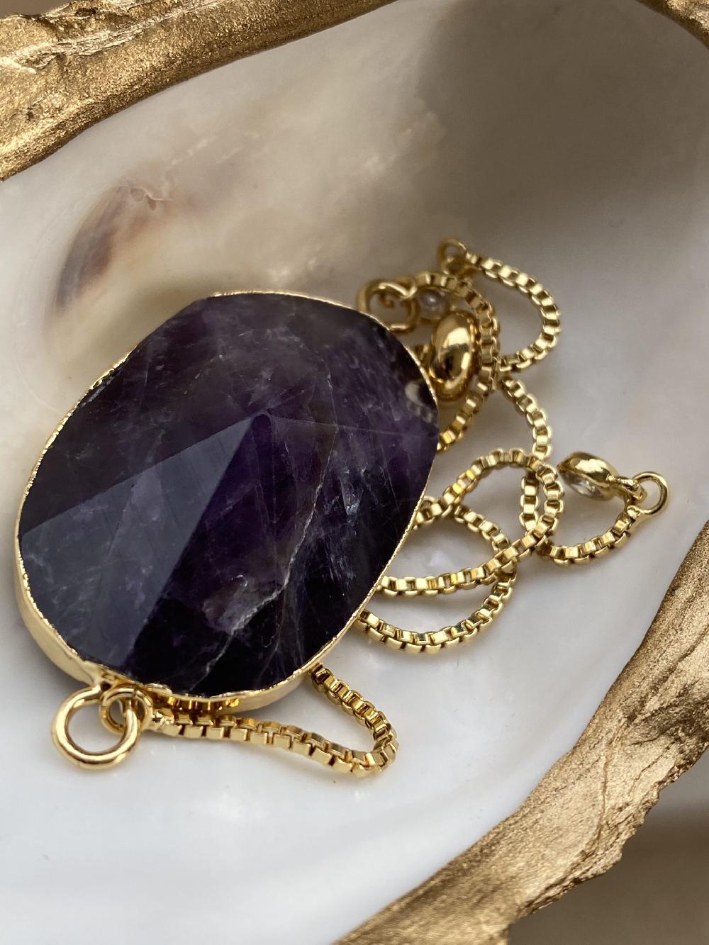 Liou Lila Amethyst Bracelet