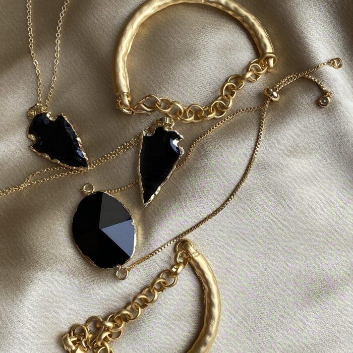 Liou Lila Black Bracelet