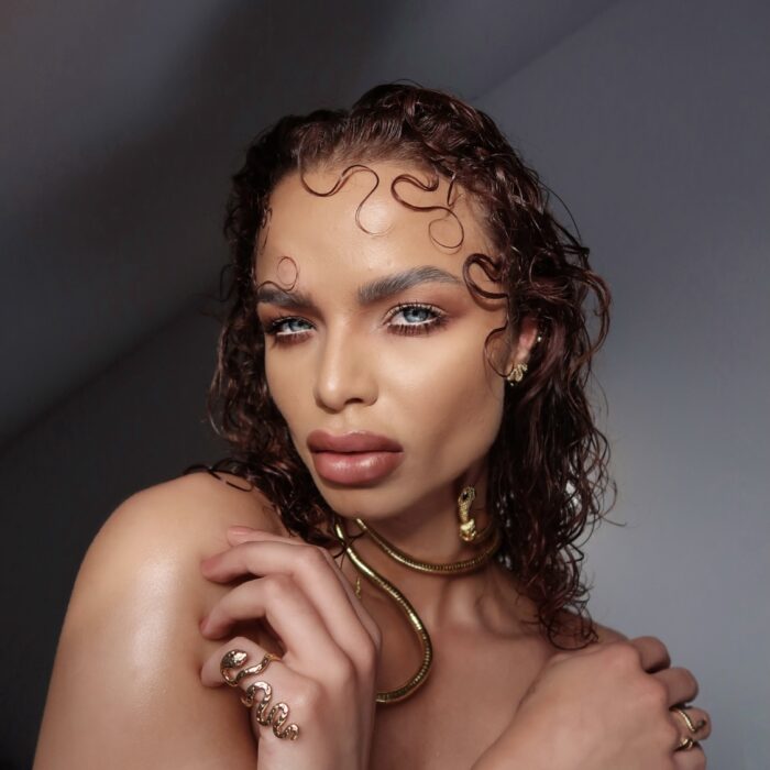 Liou Limaa Gold Snake Necklace