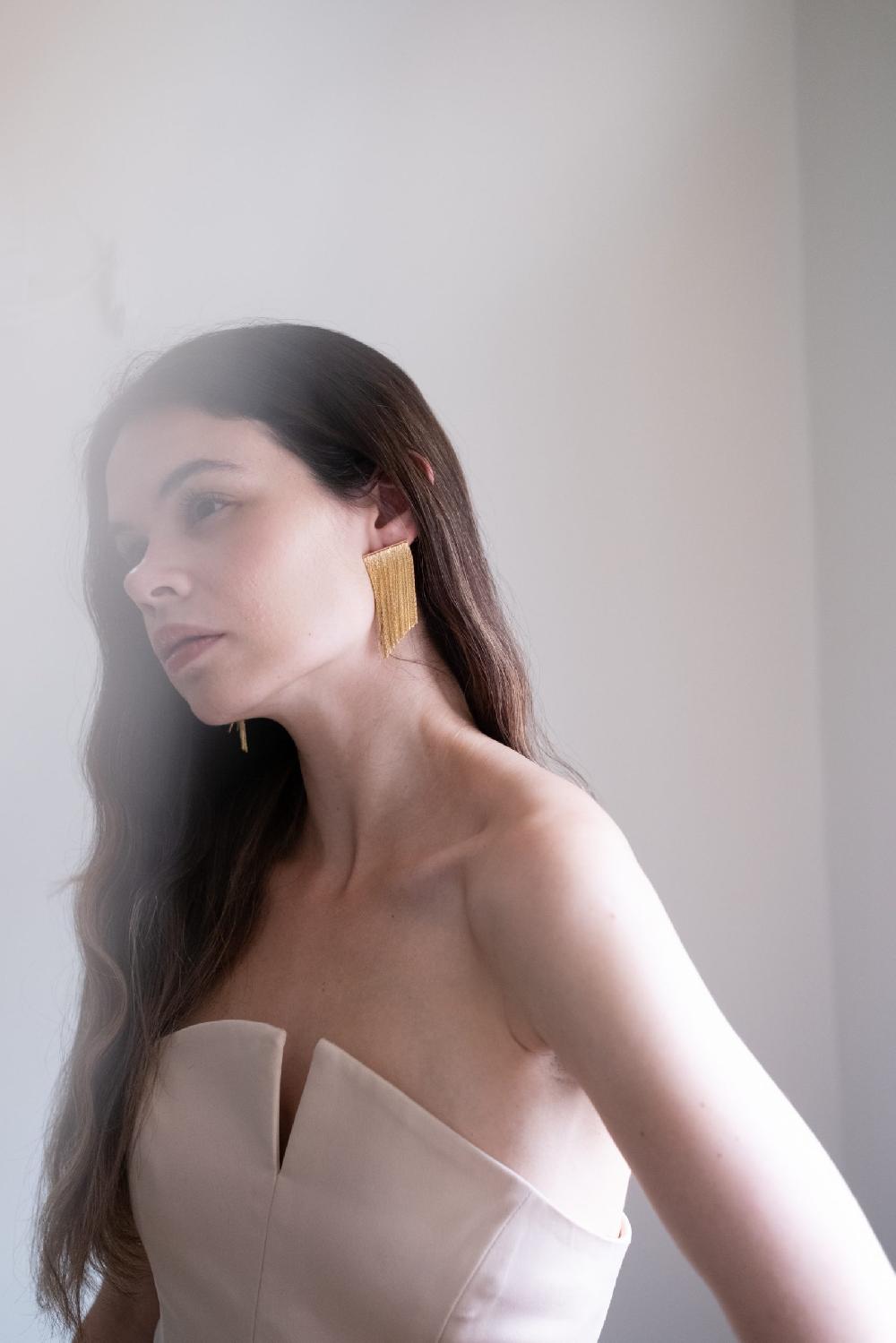 Liou LOUVI Tassel Earrings