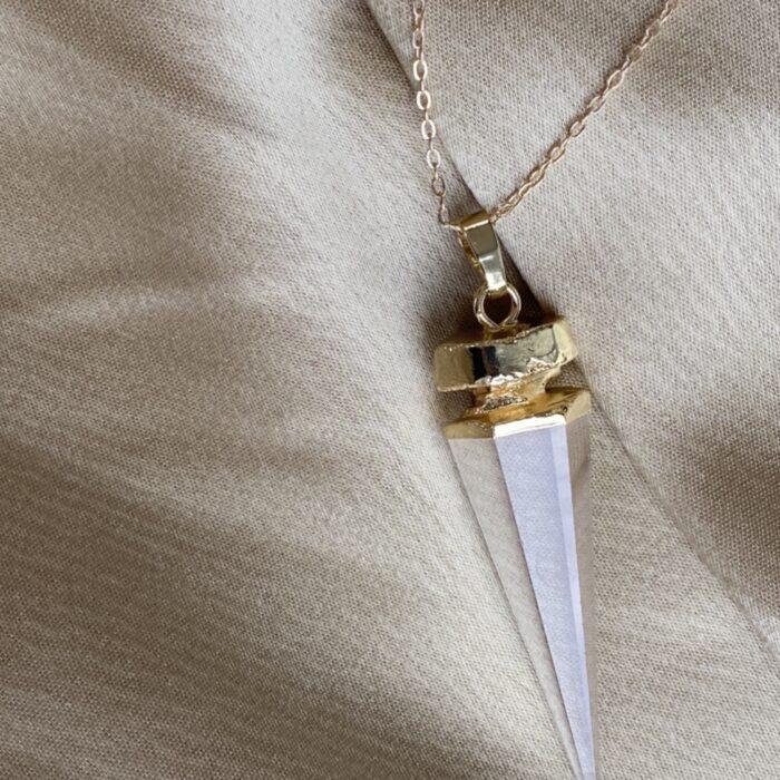 liou Mabel Spike Necklace